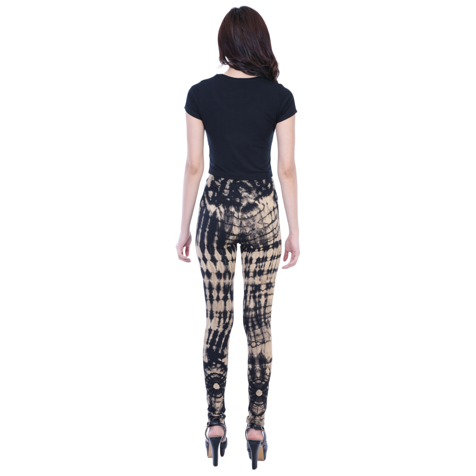 Full Tie-Dye Long Length Rayon Leggings