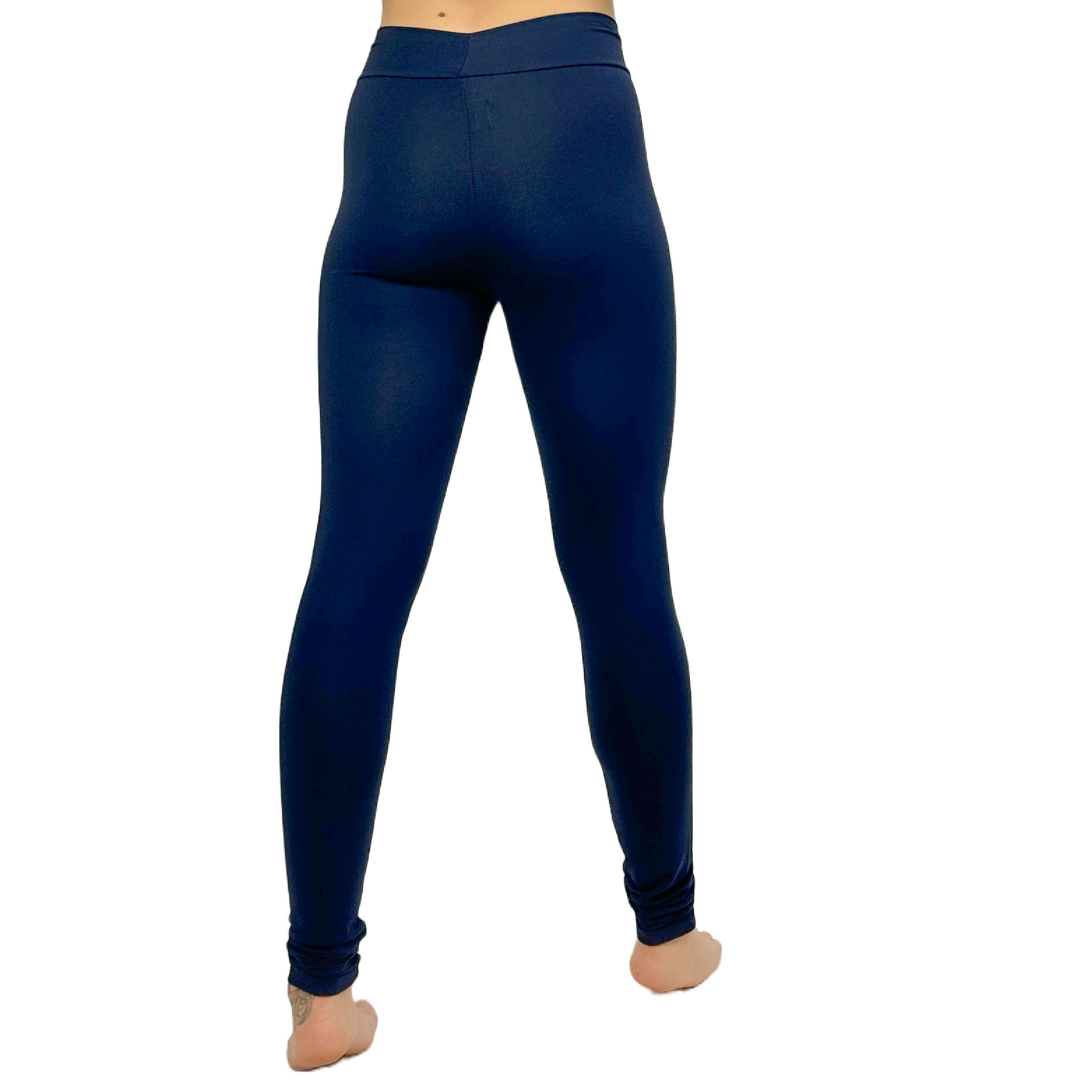 Classic Colors Long Length Stretchy Rayon Leggings