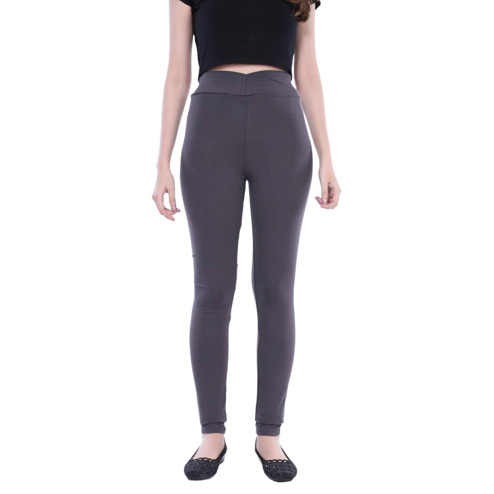 Classic Colors Long Length Stretchy Rayon Leggings
