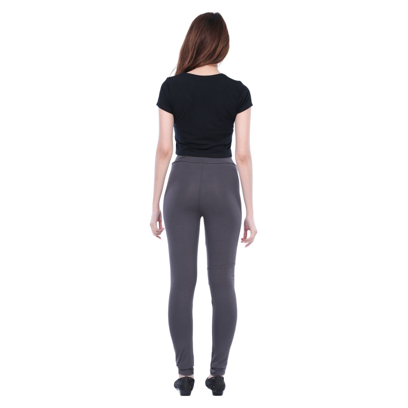 Classic Colors Long Length Stretchy Rayon Leggings