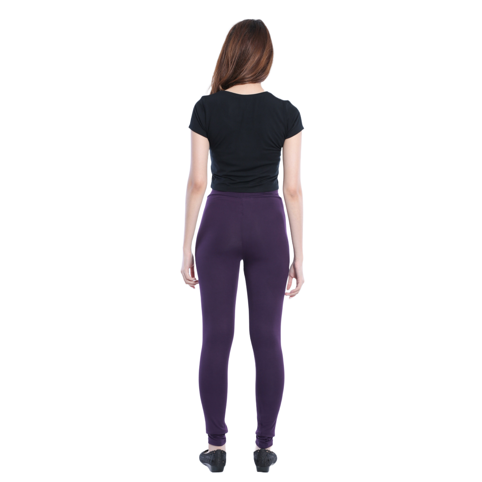 Classic Colors Long Length Stretchy Rayon Leggings