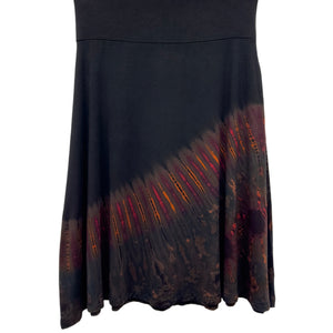 handmade tie-dye by malisun | convertible knee length skirt / tube top for work and home | super comfy rayon spandex blend