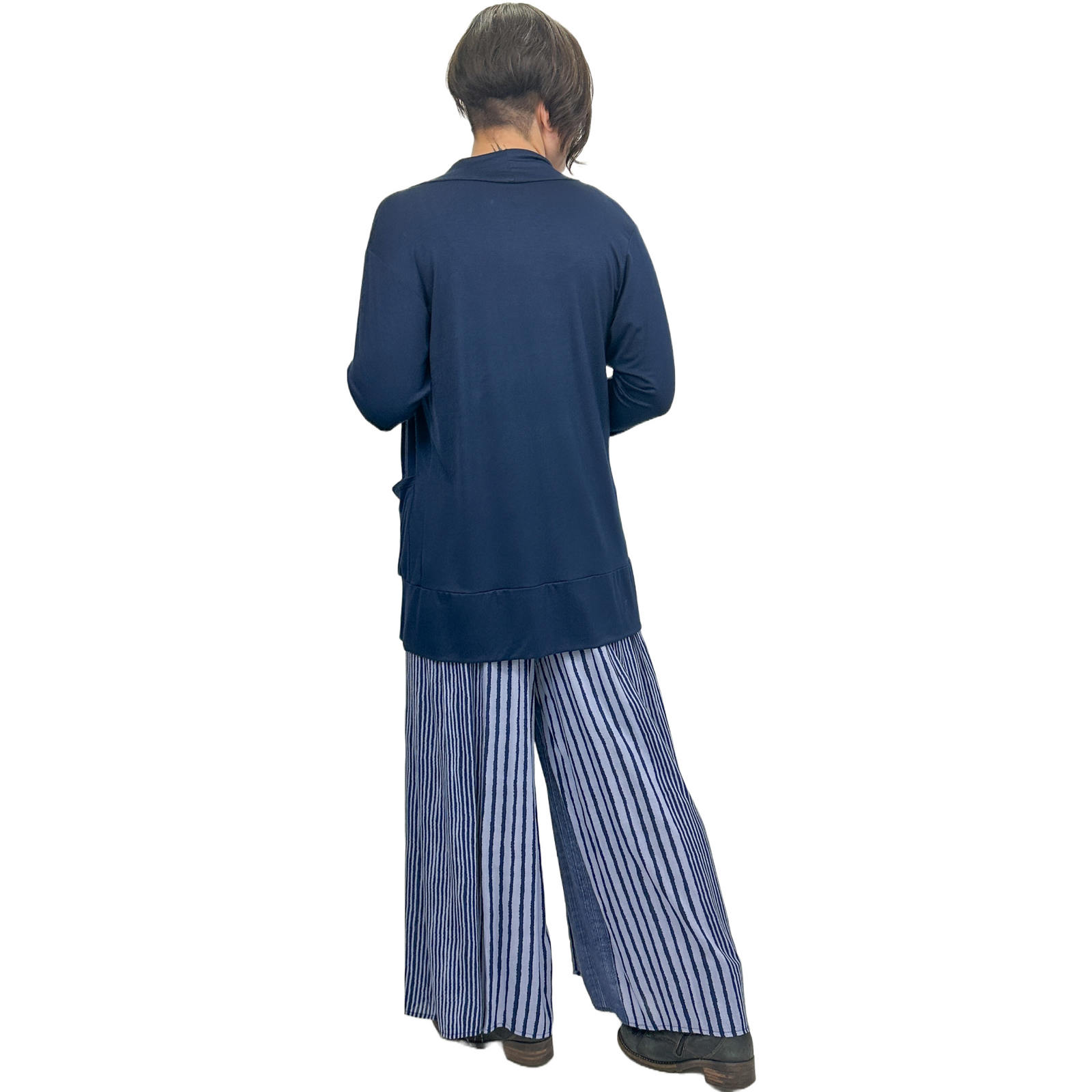 The Pocket Cardigan | Lightweight Open Front Stretchy Rayon Cardigan