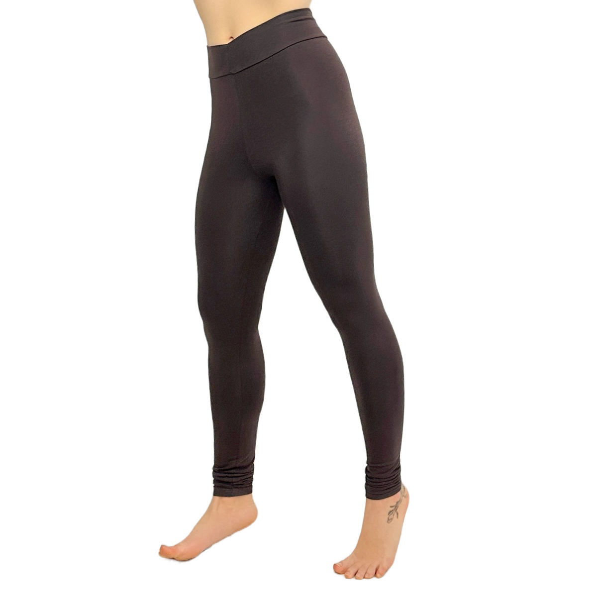 Classic Colors Long Length Stretchy Rayon Leggings