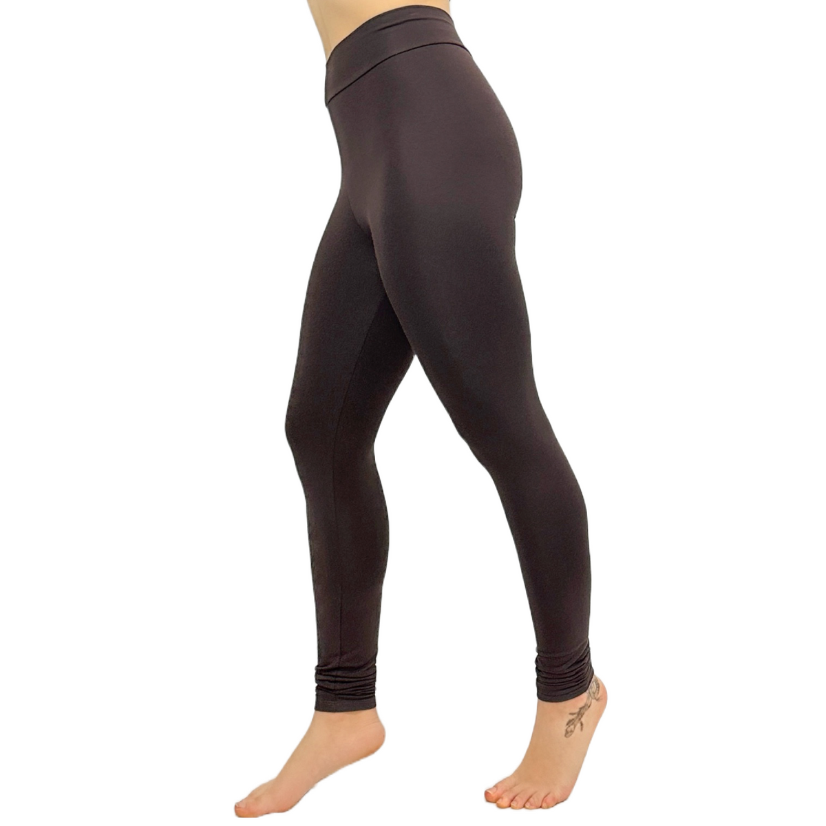 Classic Colors Long Length Stretchy Rayon Leggings