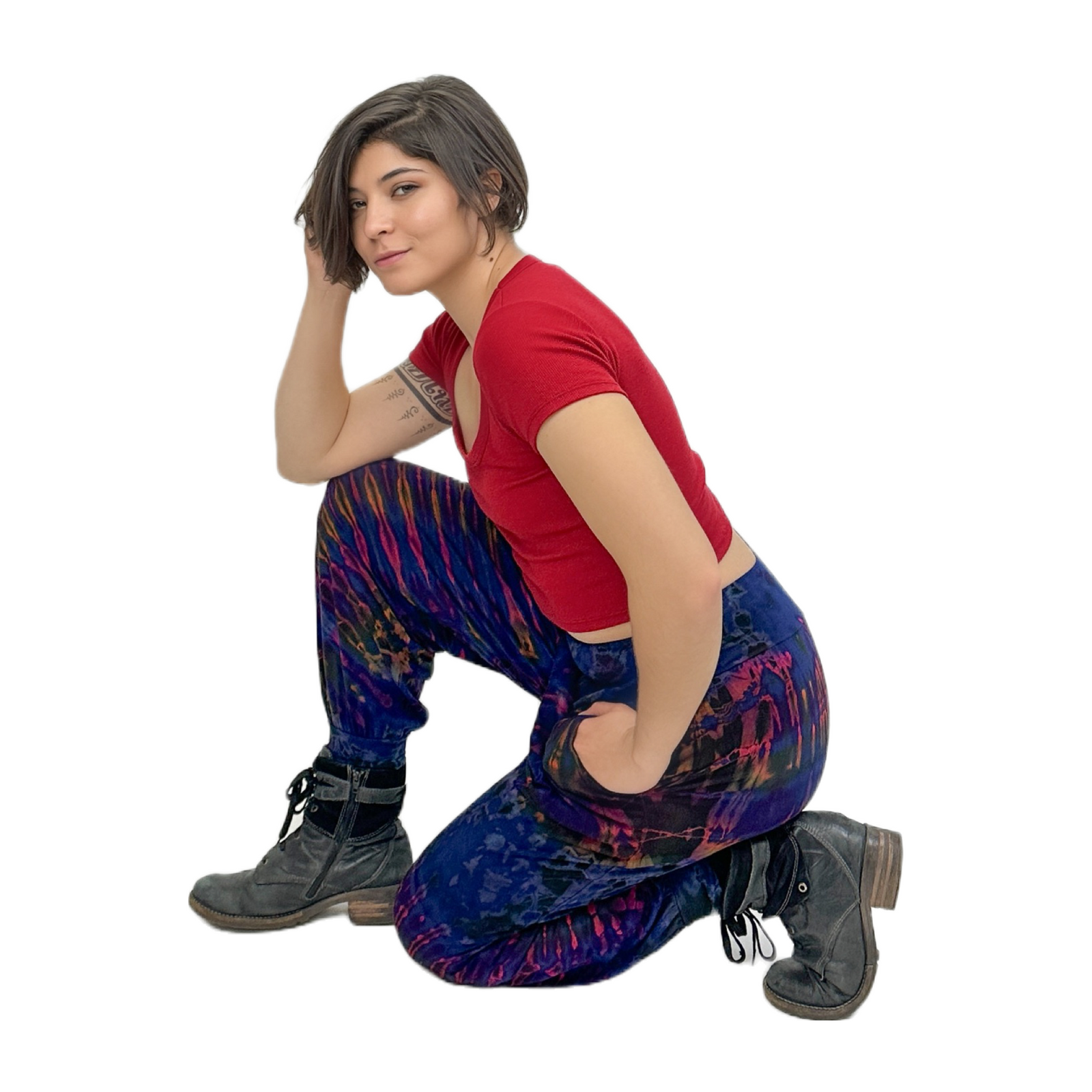 womens tie-dye harem pants | free shipping on orders over $99! | handmade, fair trade clothing by malisun