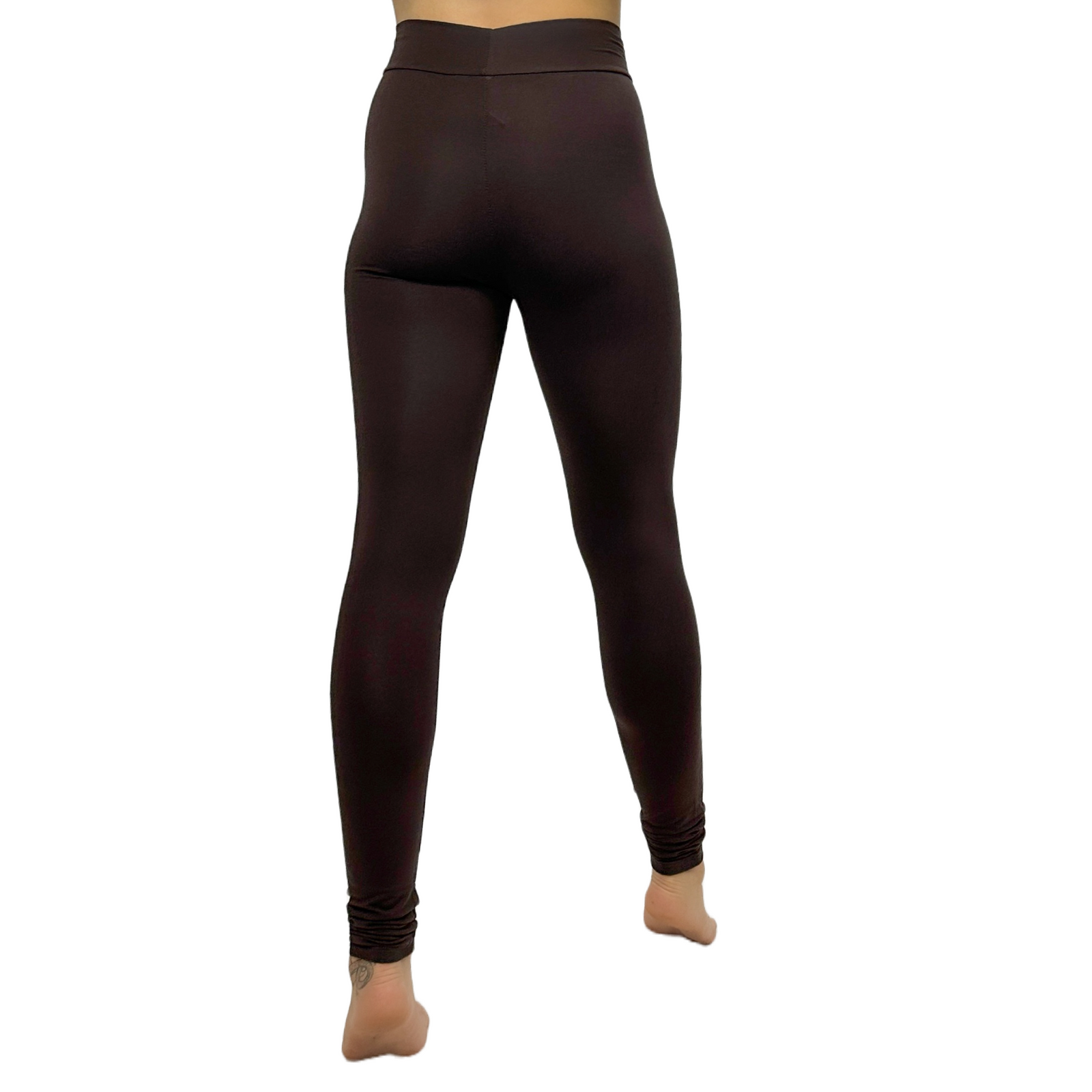 Classic Colors Long Length Stretchy Rayon Leggings