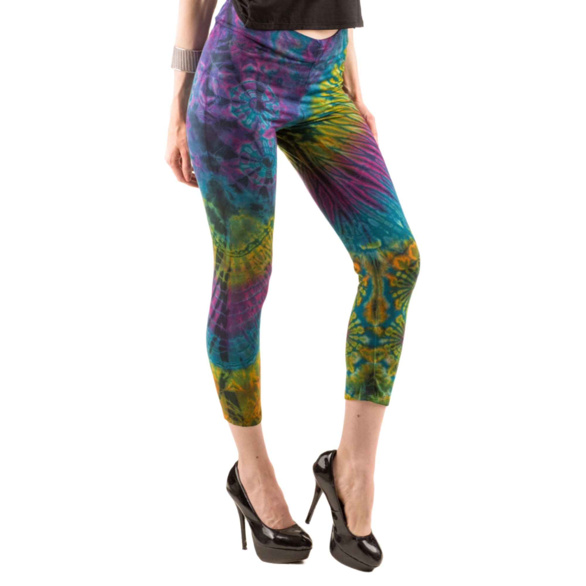 Rainbow Tie Dye Sublimation Digital Design Plus Size Leggings Running Yoga  Pants 2x 6XL -  Canada