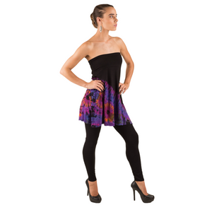convertible fairtrade tie-dye fashion from thailand | this knee length skirt changes the game | fair trade, fair price - say no to fast-fashion!