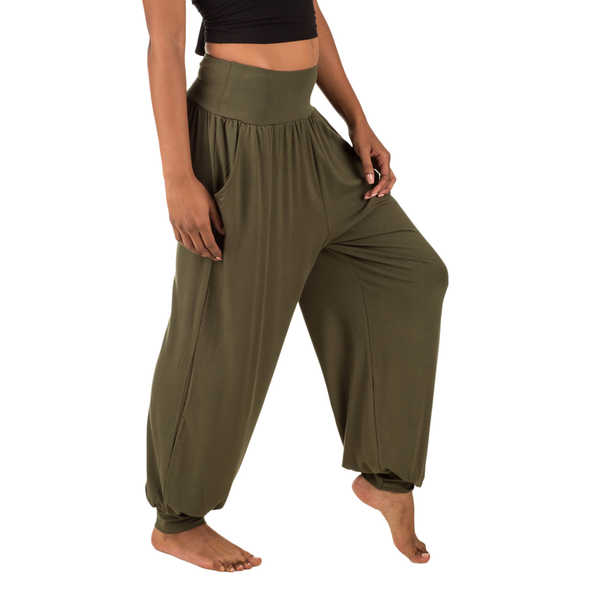 shop olive green baggy pants | malisun products