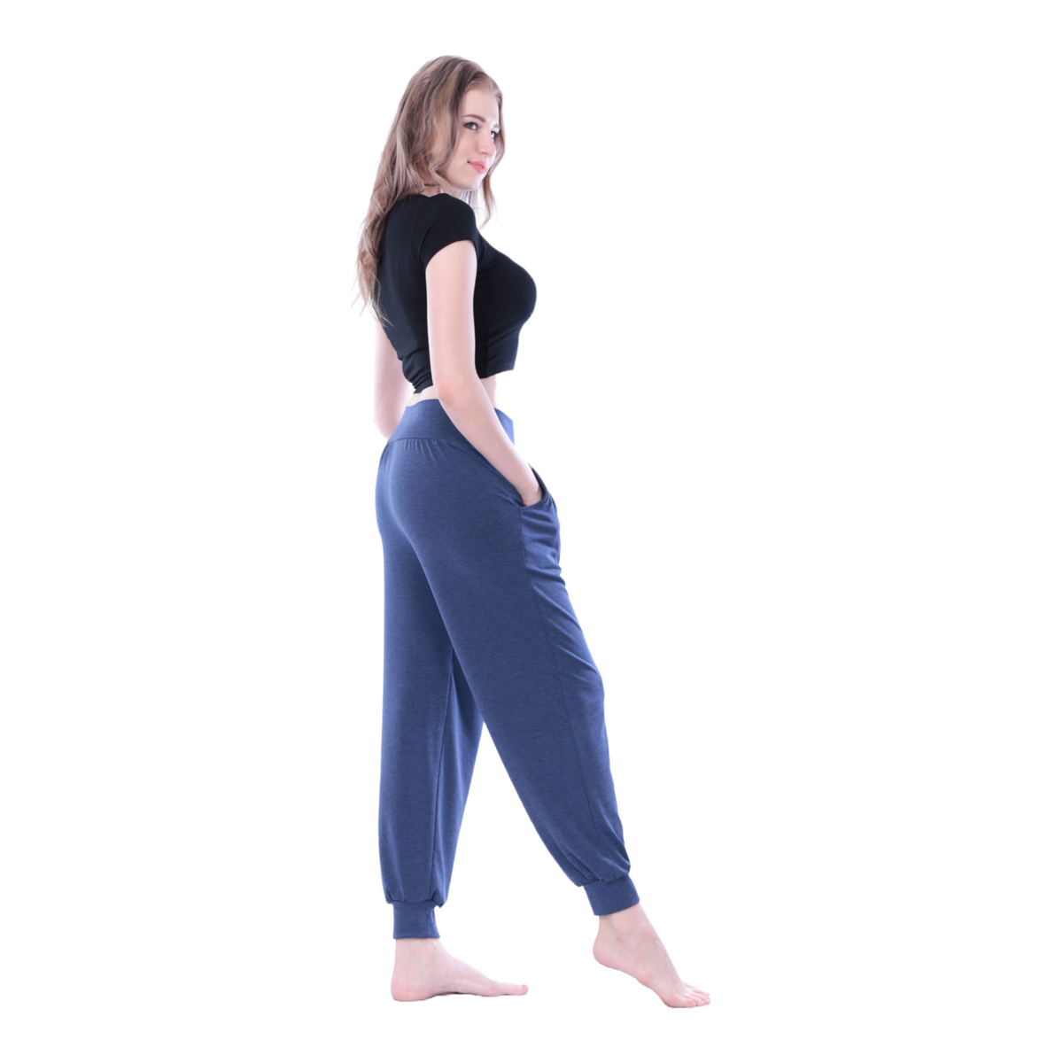 comfortable pants for lounging or work | handmade rayon joggers