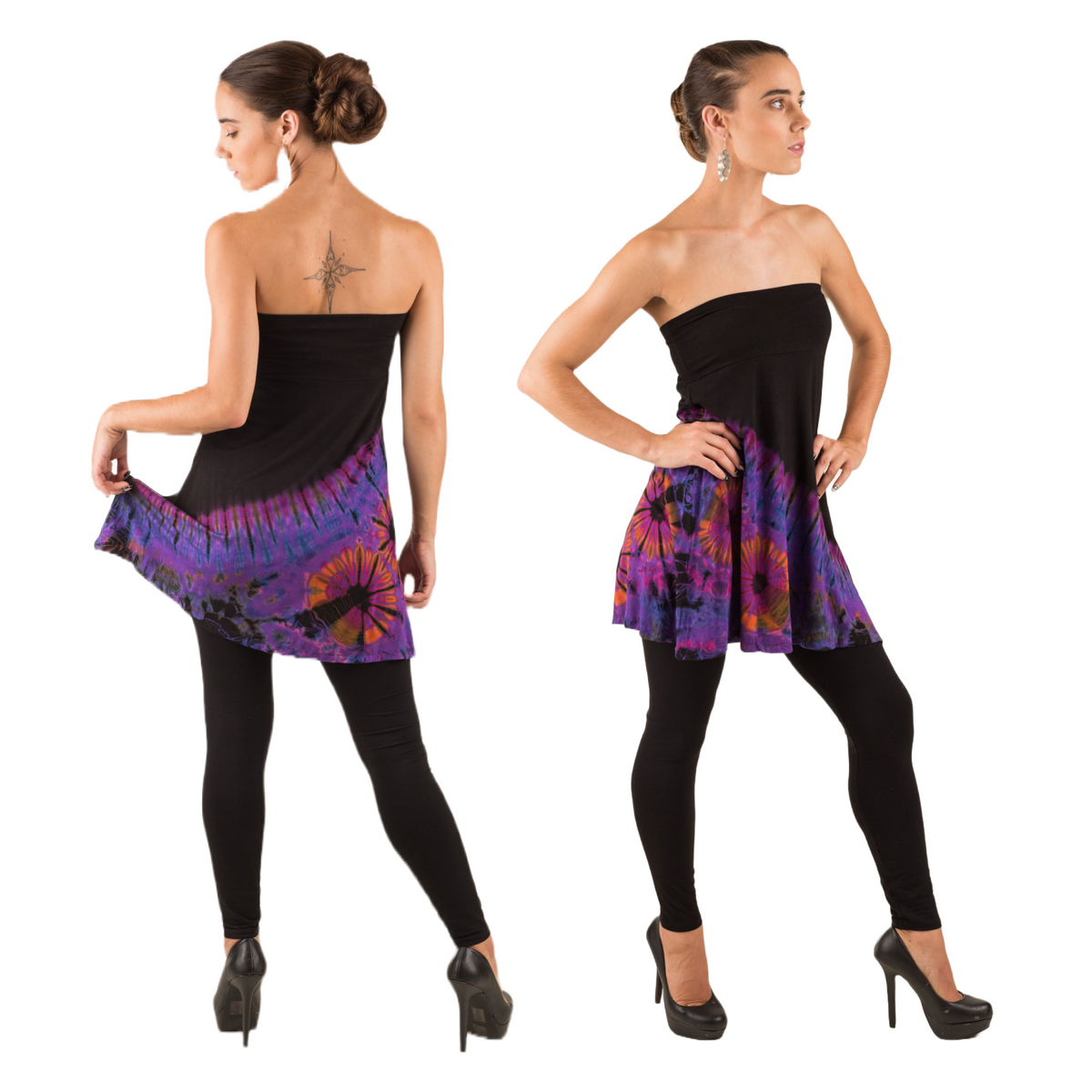 Women's Fairtrade Tie-Dye Skirts