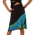 convertible one size knee length skirts for women | free shipping on orders over $99  | handmade tie-dye