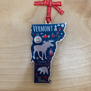 Vermont Ornament