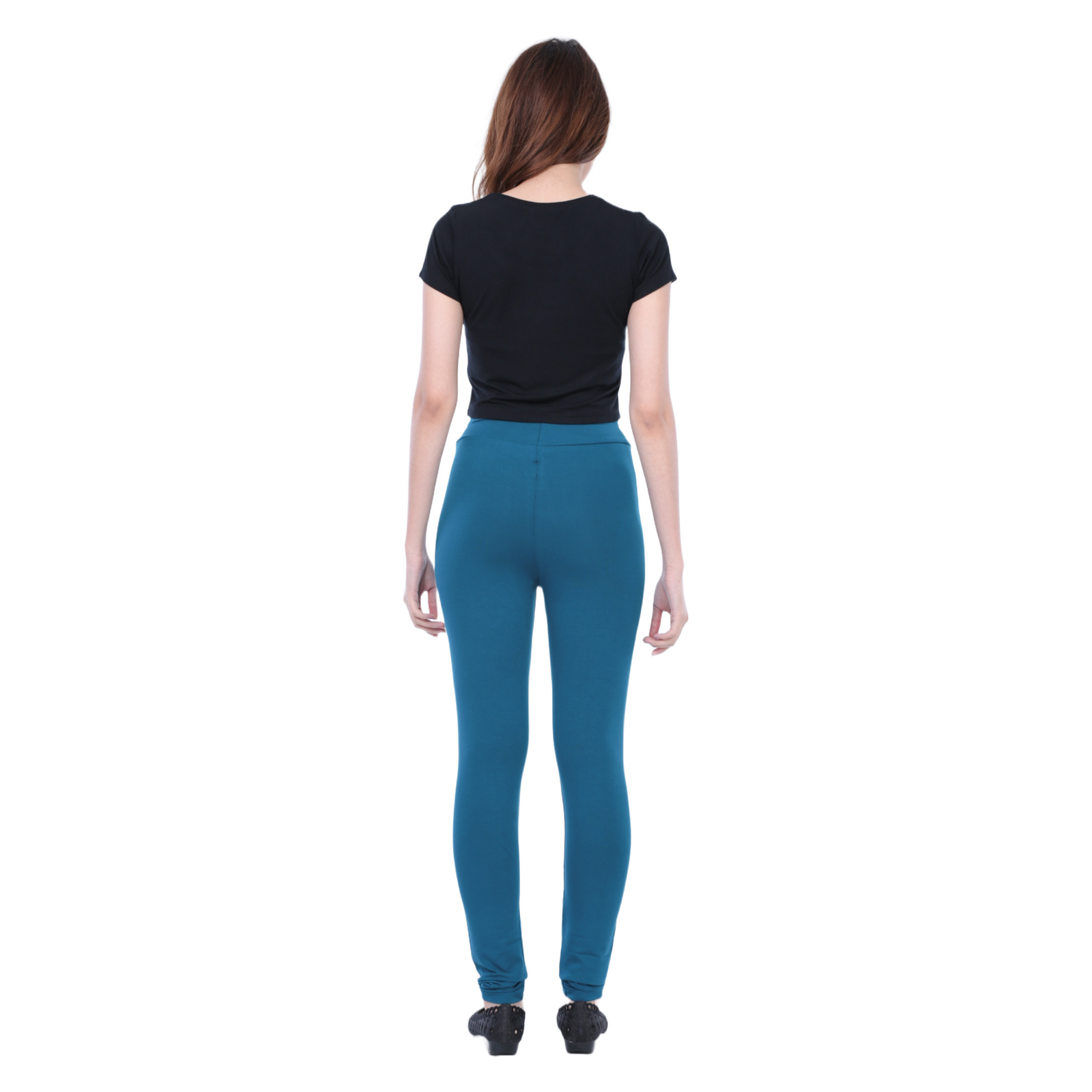 Classic Colors Long Length Stretchy Rayon Leggings