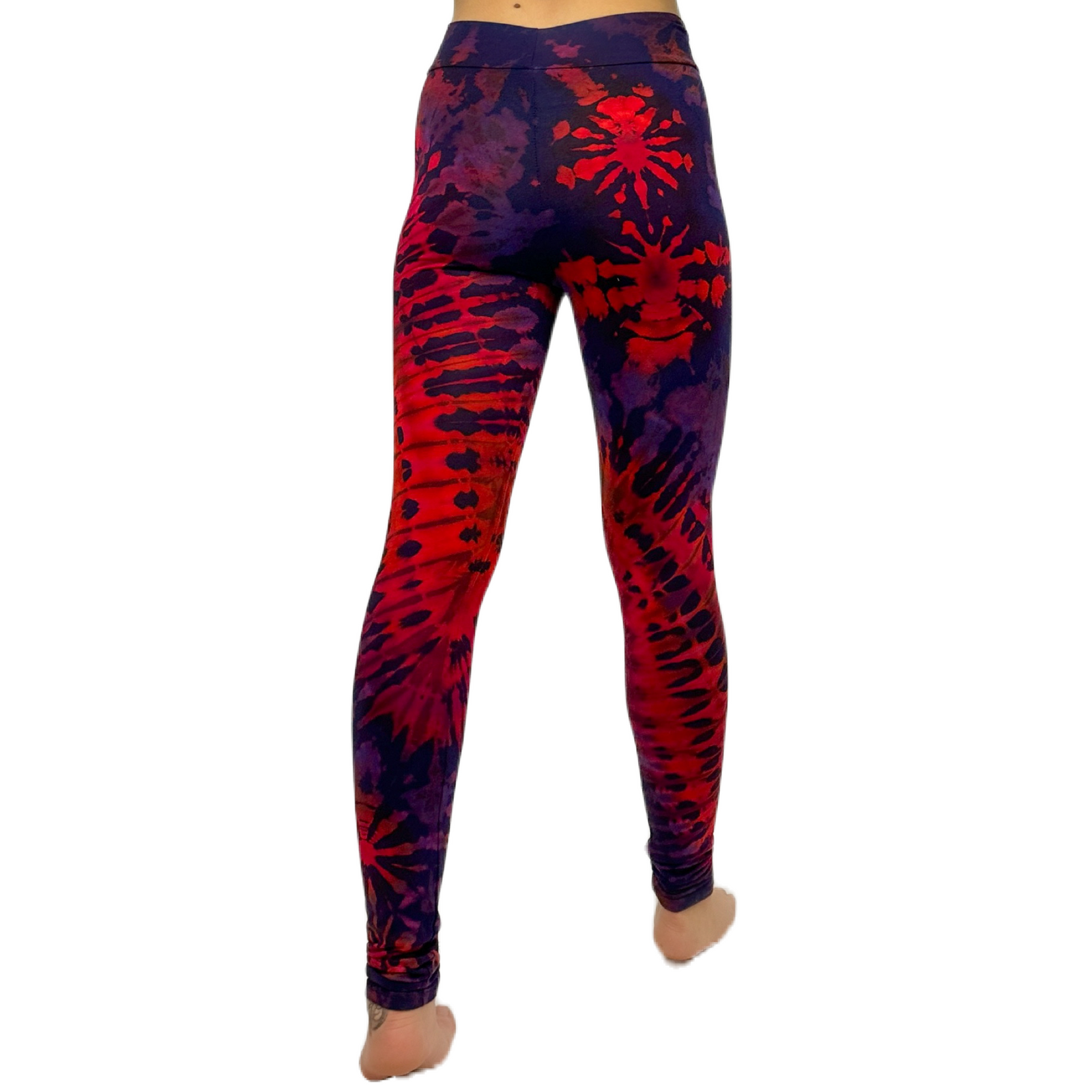 Full Tie-Dye Long Length Rayon Leggings