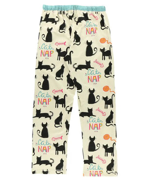 Women's Graphic Print Cell Pocket Cotton Pajama Pants
