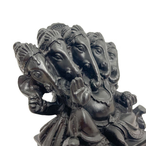 Panchamukhi (Five Faced) Ganesha Hand Cast Resin Statues