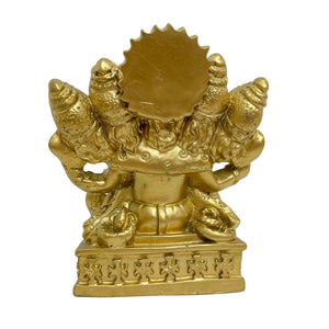 Panchamukhi (Five Faced) Ganesha Hand Cast Resin Statues