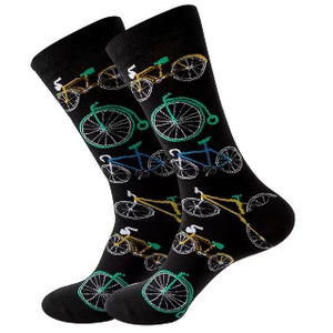 Fun Patterned Cotton Sock Collection