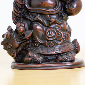 Cast Resin Ho Tai Happy Buddha of Prosperity Statuette