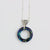 Swarovski Crystal Pendant on Beaded Chain