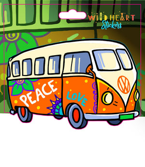 Wildheart Weatherproof Vinyl Stickers
