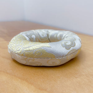 4" Silk Singing Bowl Ring Cushion