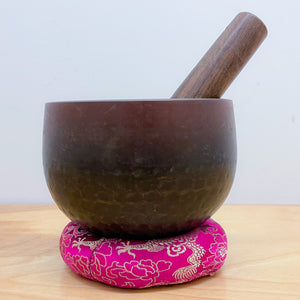 4.5" Silk Singing Bowl Ring Cushion