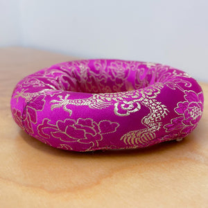 4.5" Silk Singing Bowl Ring Cushion