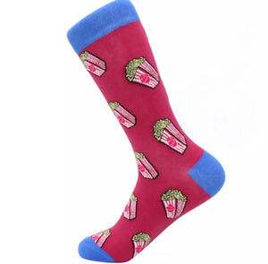 Fun Patterned Cotton Sock Collection