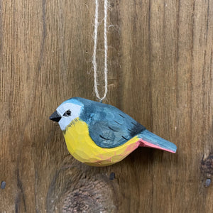 Wooden Bird Ornament