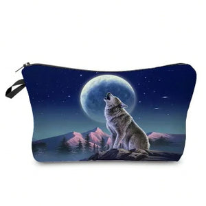 Cushioned Zip Up Storage Travel Pouch