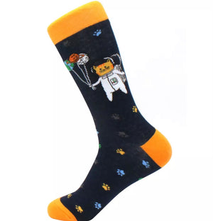 Fun Patterned Cotton Sock Collection