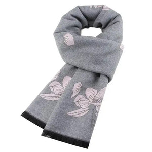 Two-Tone Reversible Blended Cashmere Scarves