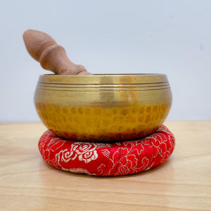 4" Silk Singing Bowl Ring Cushion