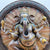 Dancing Ganesha Colored Resin Statue