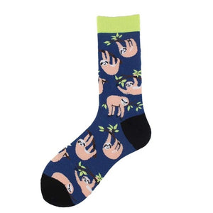 Fun Patterned Cotton Sock Collection