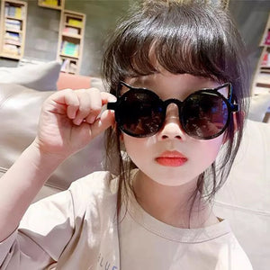 Kids Cat Ear Fashion Sunglasses
