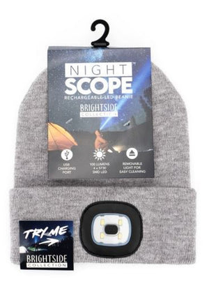 Night Scope™ Brightside Rechargeable LED Beanie