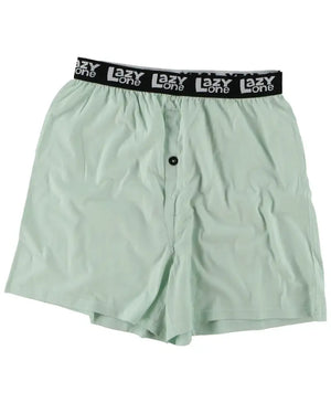 LazyOne Funny Graphic Print Button-Fly Boxers