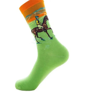 Fun Patterned Cotton Sock Collection