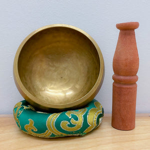 3" Hammered Tibetan Singing Bowl Set