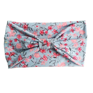 Pretty Botanical Wide Patterned Turban Headbands