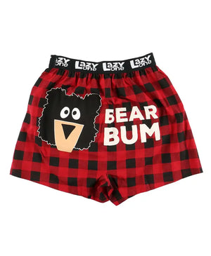 LazyOne Funny Graphic Print Button-Fly Boxers