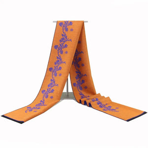 Two-Tone Reversible Blended Cashmere Scarves