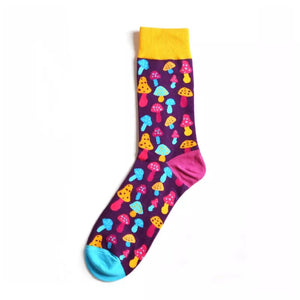Fun Patterned Cotton Sock Collection