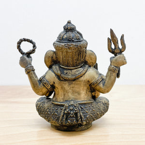 Ganesha 5" Brass Statue