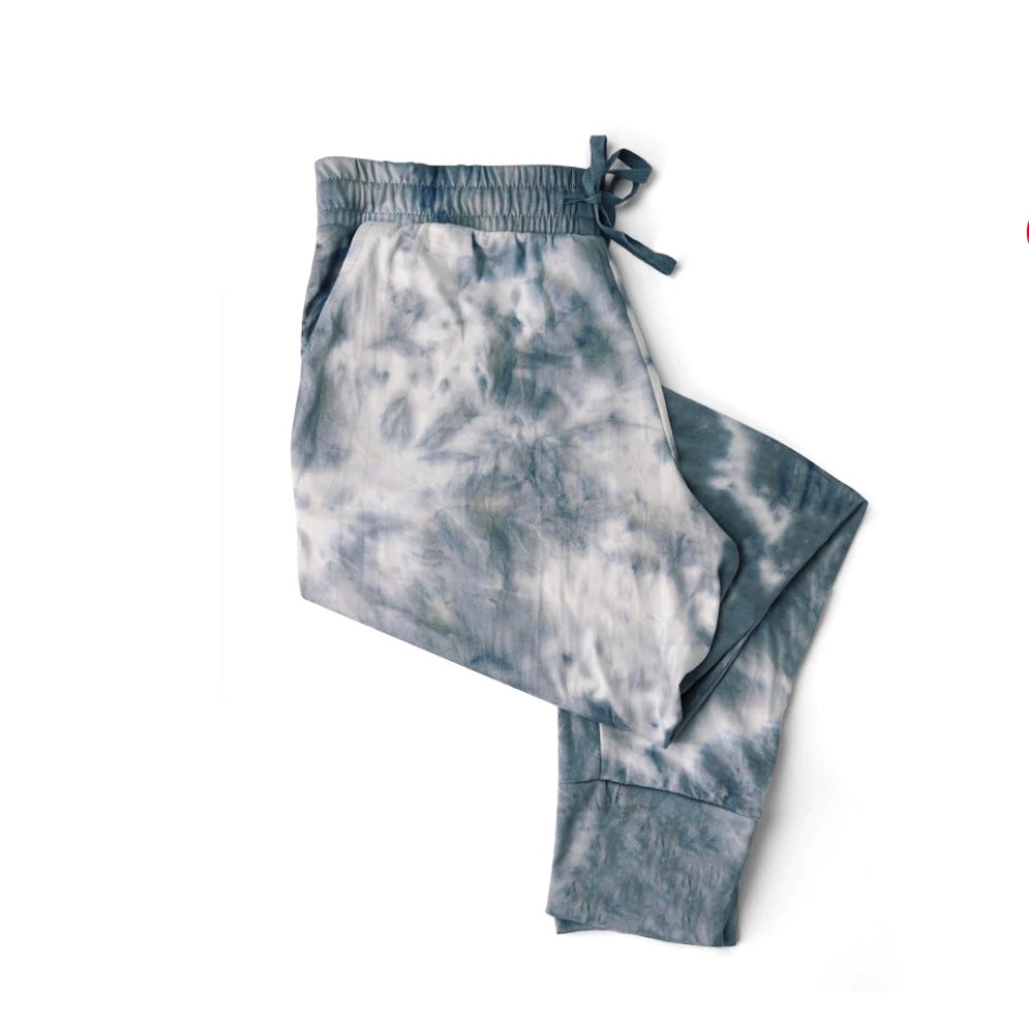 Hello Mello Tie-Dye Splash Lightweight Lounge Joggers