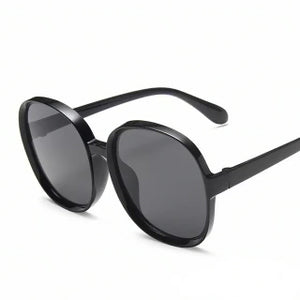 Oversized "City Girl" Bold Round Fashion Sunglasses